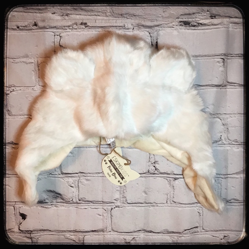 Eskimo Kids Polar Bear Winter Hat